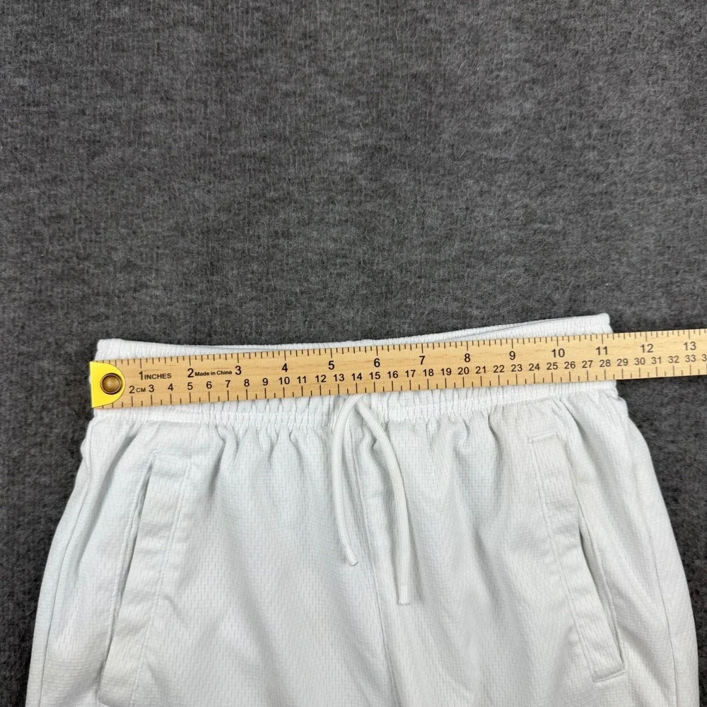 Old Navy Active Athletic Shorts Kids XL 14-16 White Go-Dry Cool Football Graphic